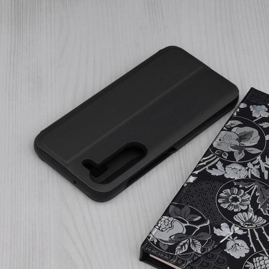 Tok Samsung Galaxy S23 S911-hez, Techsuit, eFold, Fekete