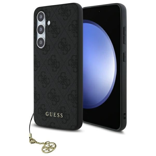 Tok Samsung Galaxy S24 FE S721-hez, Guess, 4G Charm, Szürke