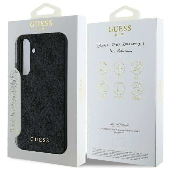 Tok Samsung Galaxy S24 FE S721-hez, Guess, 4G Classic, Szürke