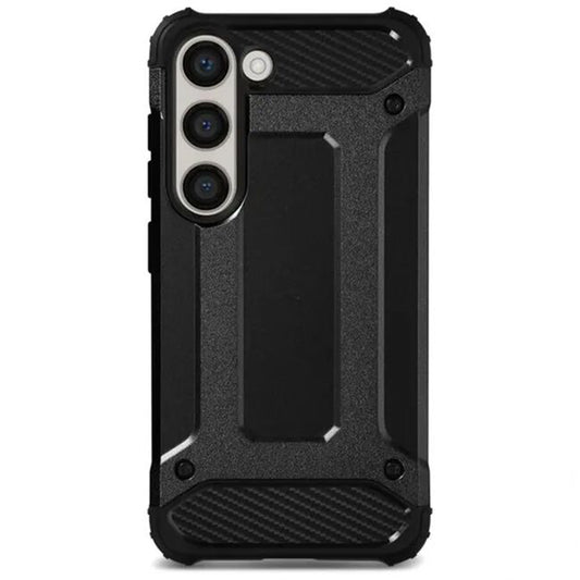 Tok Samsung Galaxy S24 FE S721-hez, Techsuit, Hybrid Armor, Fekete