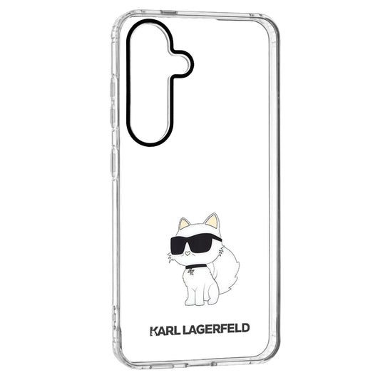 Tok Samsung Galaxy S24 S921-hez, Karl Lagerfeld, IML Luxury Choupette, Átlátszó