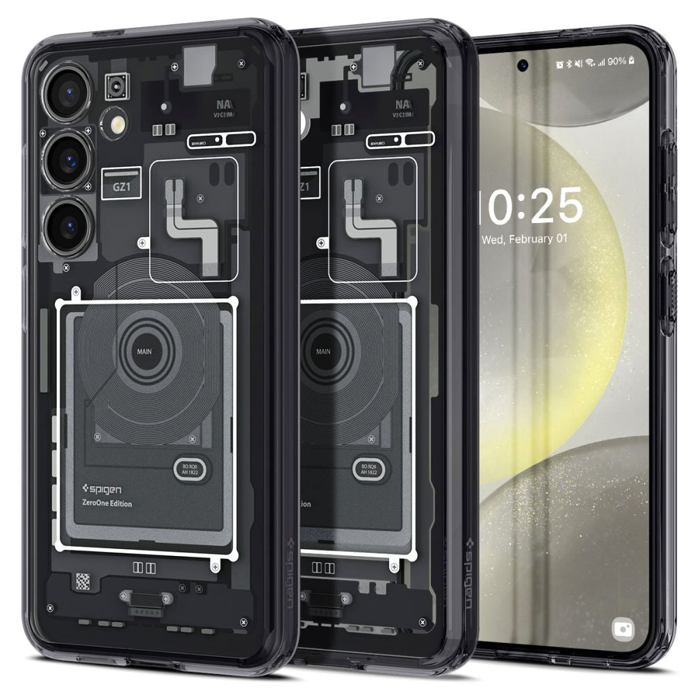 Tok Samsung Galaxy S24 S921-hez, Spigen, Ultra Hybrid Zero One, Matt Fekete ACS07350