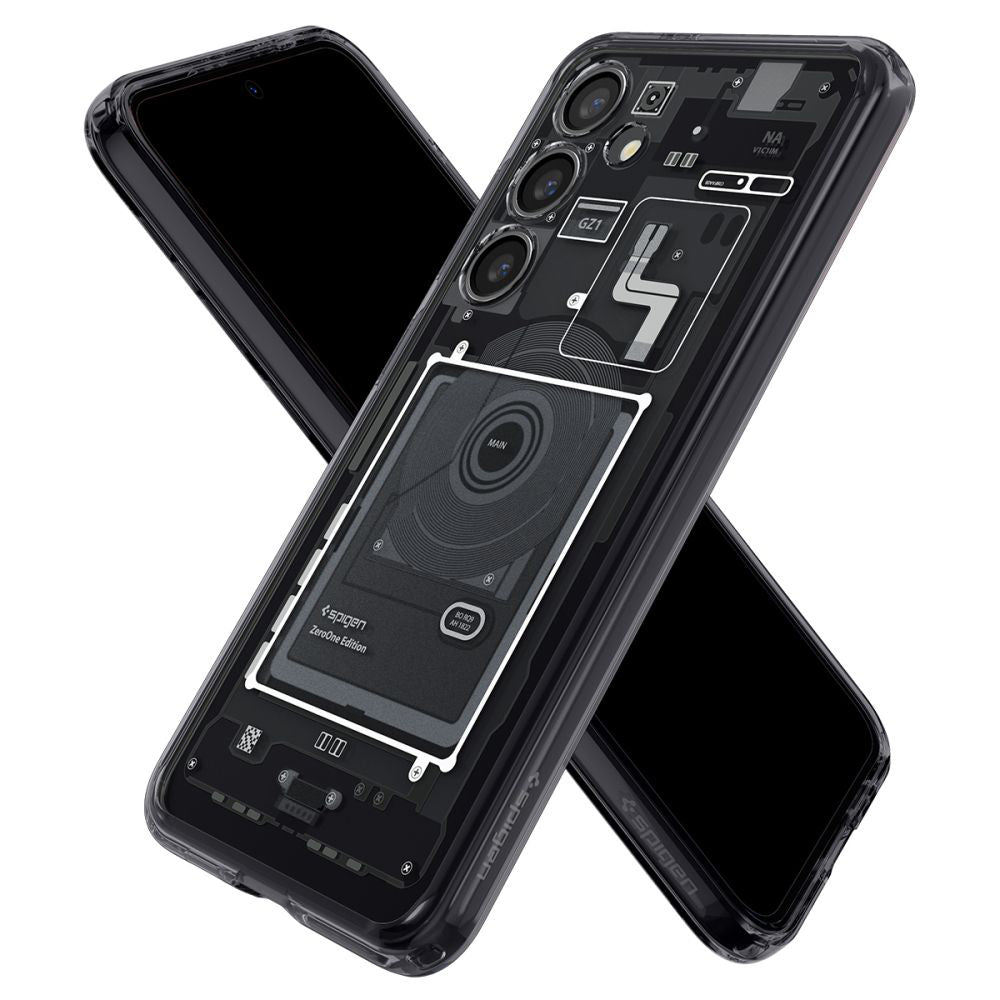 Tok Samsung Galaxy S24 S921-hez, Spigen, Ultra Hybrid Zero One, Matt Fekete ACS07350