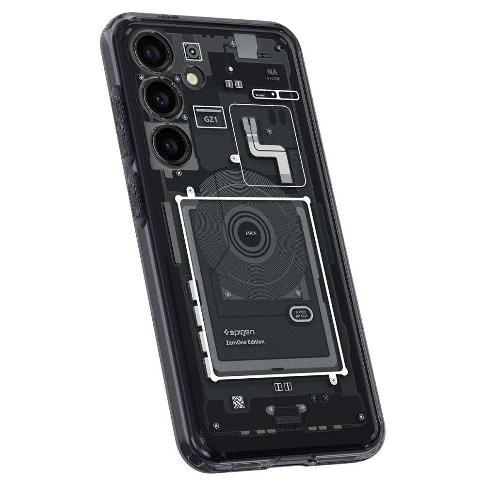 Tok Samsung Galaxy S24 S921-hez, Spigen, Ultra Hybrid Zero One, Matt Fekete ACS07350
