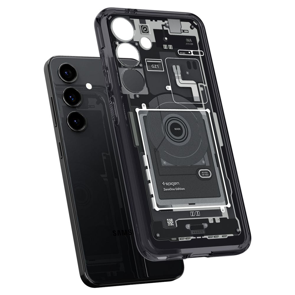 Tok Samsung Galaxy S24 S921-hez, Spigen, Ultra Hybrid Zero One, Matt Fekete ACS07350
