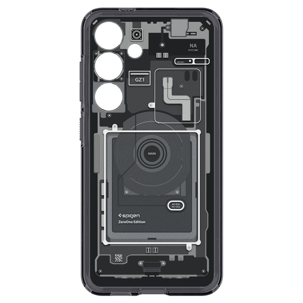 Tok Samsung Galaxy S24 S921-hez, Spigen, Ultra Hybrid Zero One, Matt Fekete ACS07350