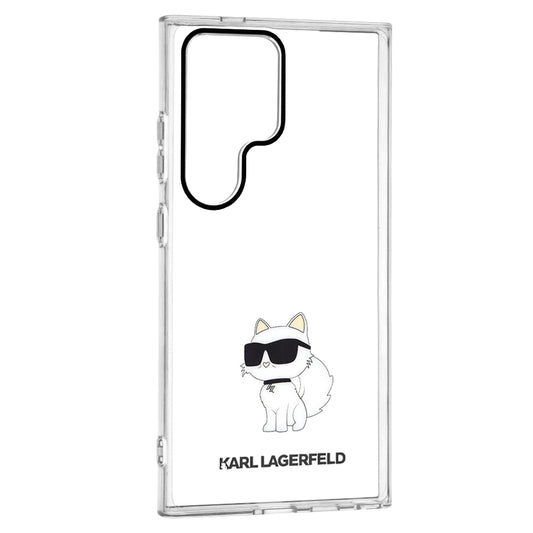 Tok Samsung Galaxy S24 Ultra S928-hoz, Karl Lagerfeld, IML Luxury Choupette, Átlátszó