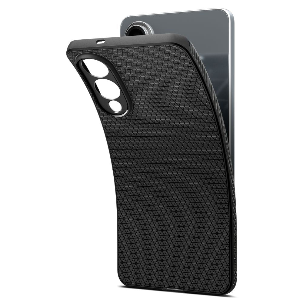 Tok Samsung Galaxy S25 Edge S937-hez, Spigen, Liquid Air, Matt Fekete ACS09420