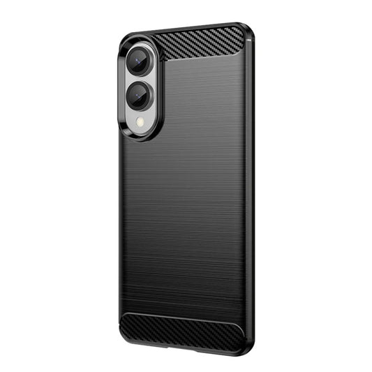 Tok Samsung Galaxy S25 Edge S937-hez, Techsuit, Karbon, Fekete