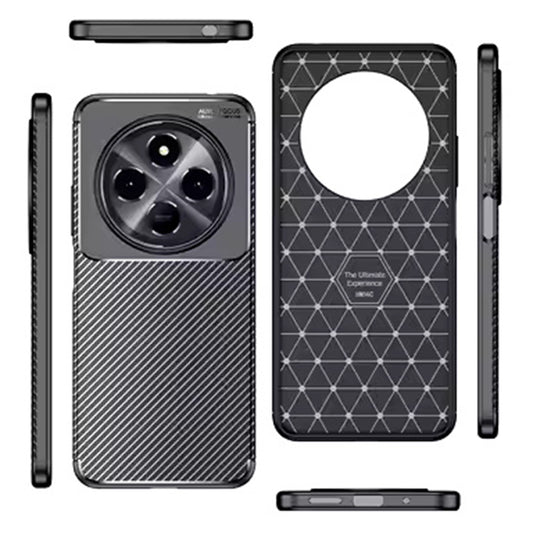 Tok Samsung Galaxy S25 Edge S937-hez, Techsuit, CarbonFiber, Fekete