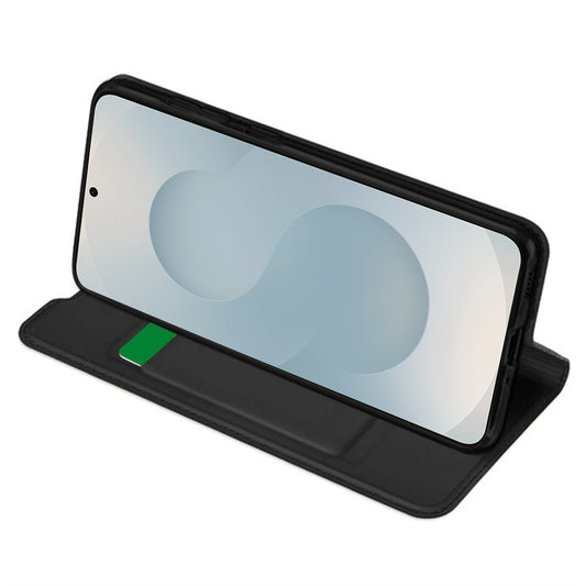 Tok Samsung Galaxy S25 Edge S937-hez, Techsuit, Magskin Book, Fekete