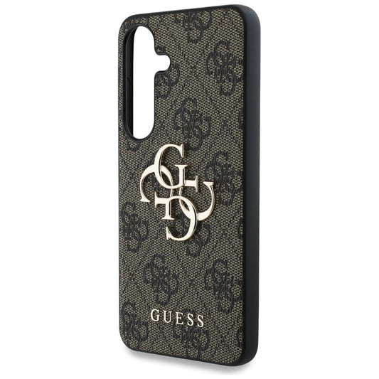 Tok Samsung Galaxy S25+ S936-hoz, Guess, 4G Big Logo, Barna