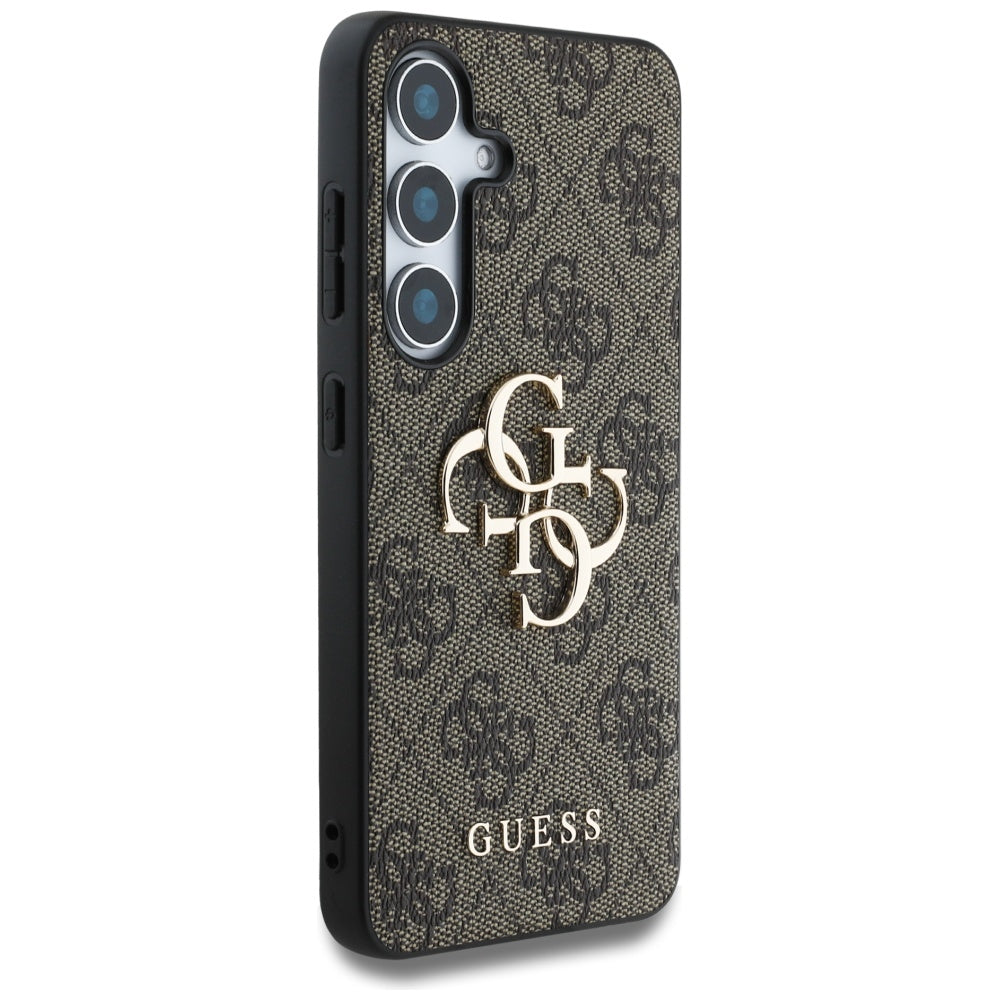 Tok Samsung Galaxy S25+ S936-hoz, Guess, 4G Big Logo, Barna