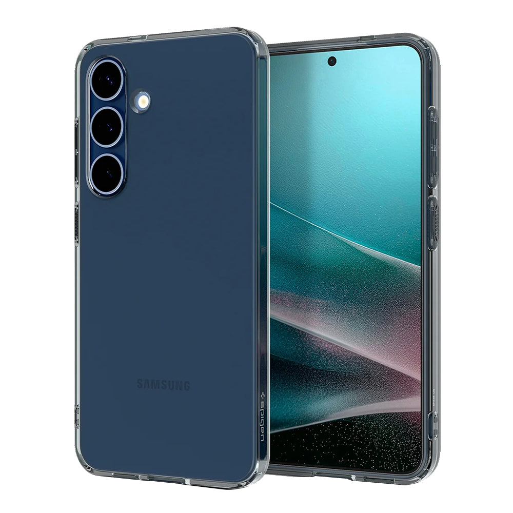 Tok Samsung Galaxy S25+ S936-hoz, Spigen, Liquid Crystal, Füstszínű ACS08975