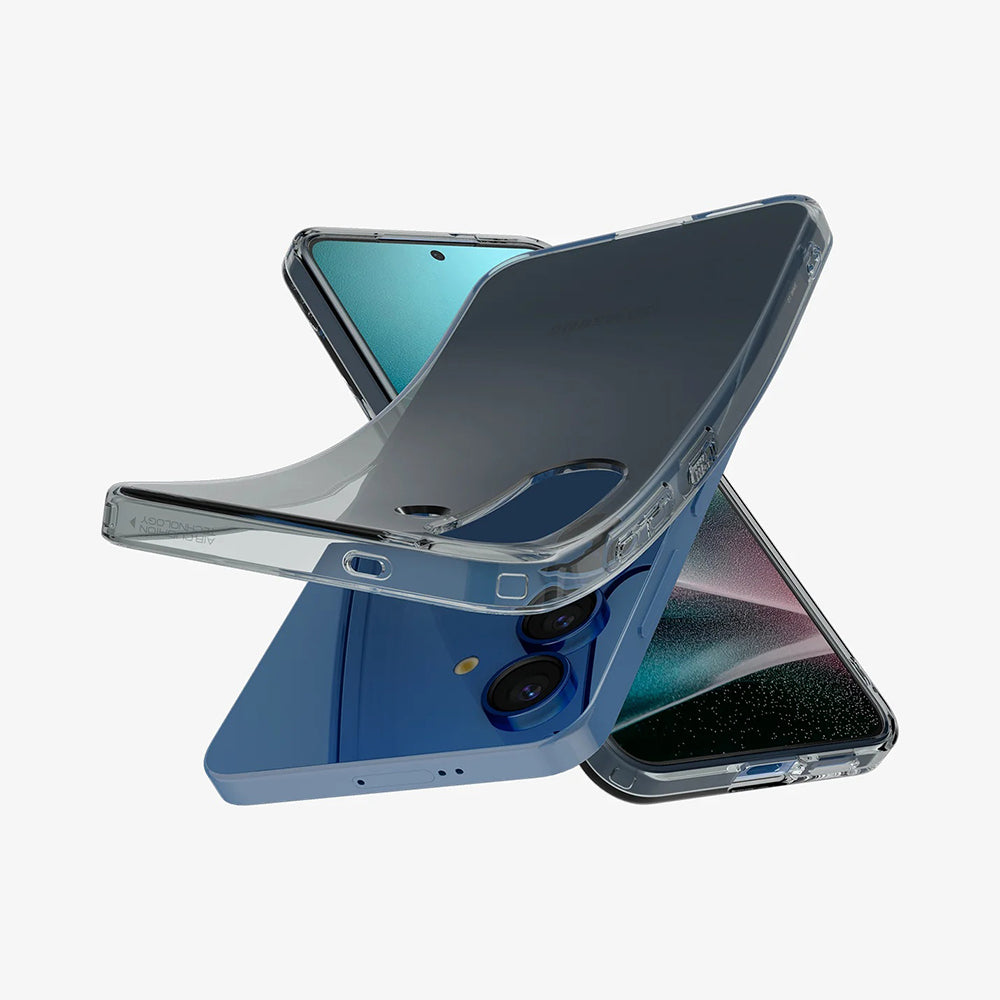 Tok Samsung Galaxy S25+ S936-hoz, Spigen, Liquid Crystal, Füstszínű ACS08975