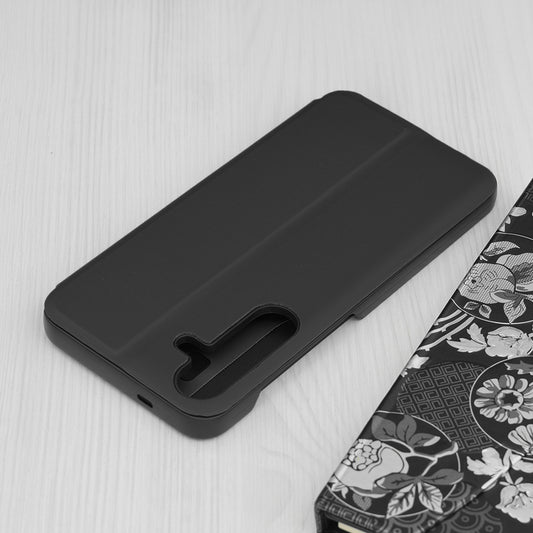 Tok Samsung Galaxy S25+ S936-hoz, Techsuit, eFold, Fekete