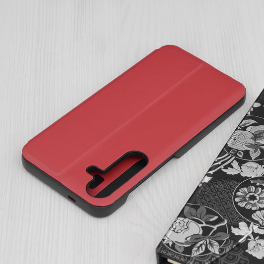 Tok Samsung Galaxy S25+ S936-hoz, Techsuit, eFold, Piros