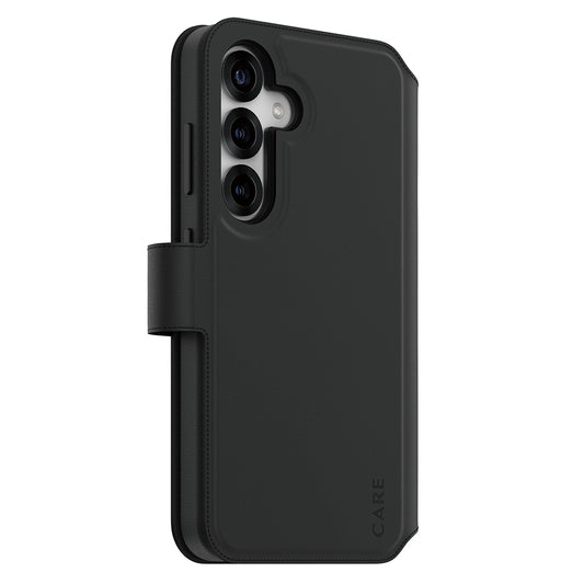 Tok Samsung Galaxy S25 S931-hez, PanzerGlass, Care Feature Tango Two-in-One, Fekete