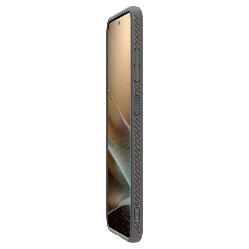 Tok Samsung Galaxy S25 S931-hez, Spigen, Liquid Air, Szürke