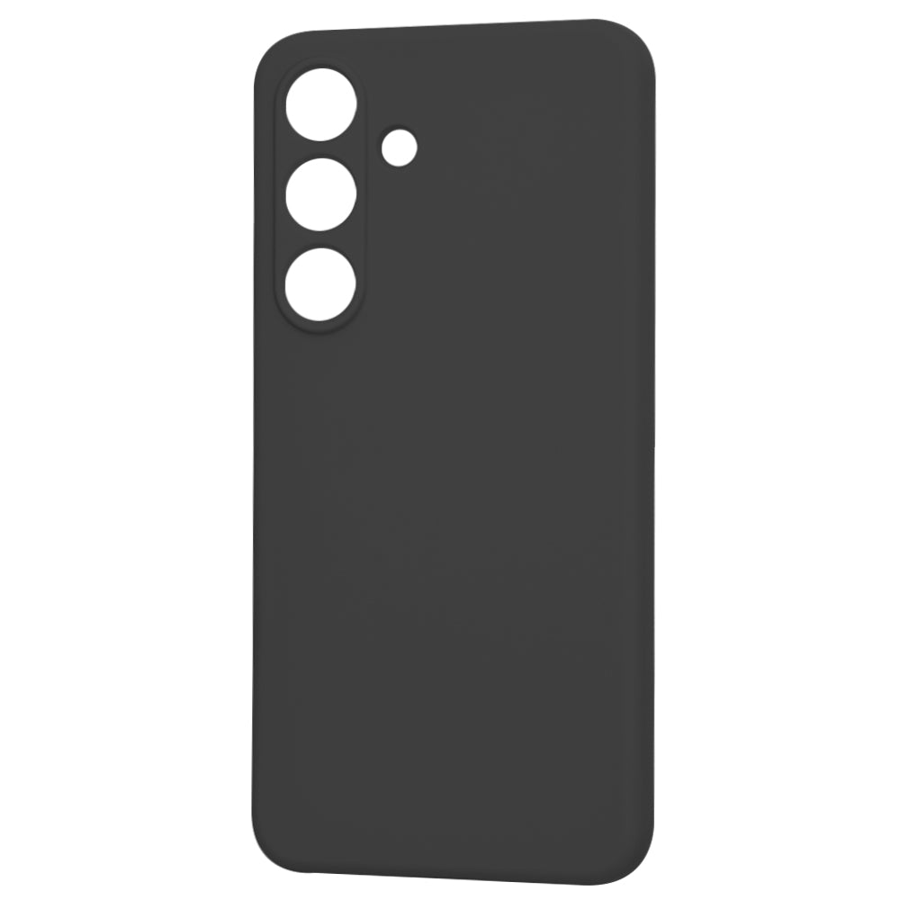Tok Samsung Galaxy S25 S931-hez, Techsuit, SoftFlex, Fekete
