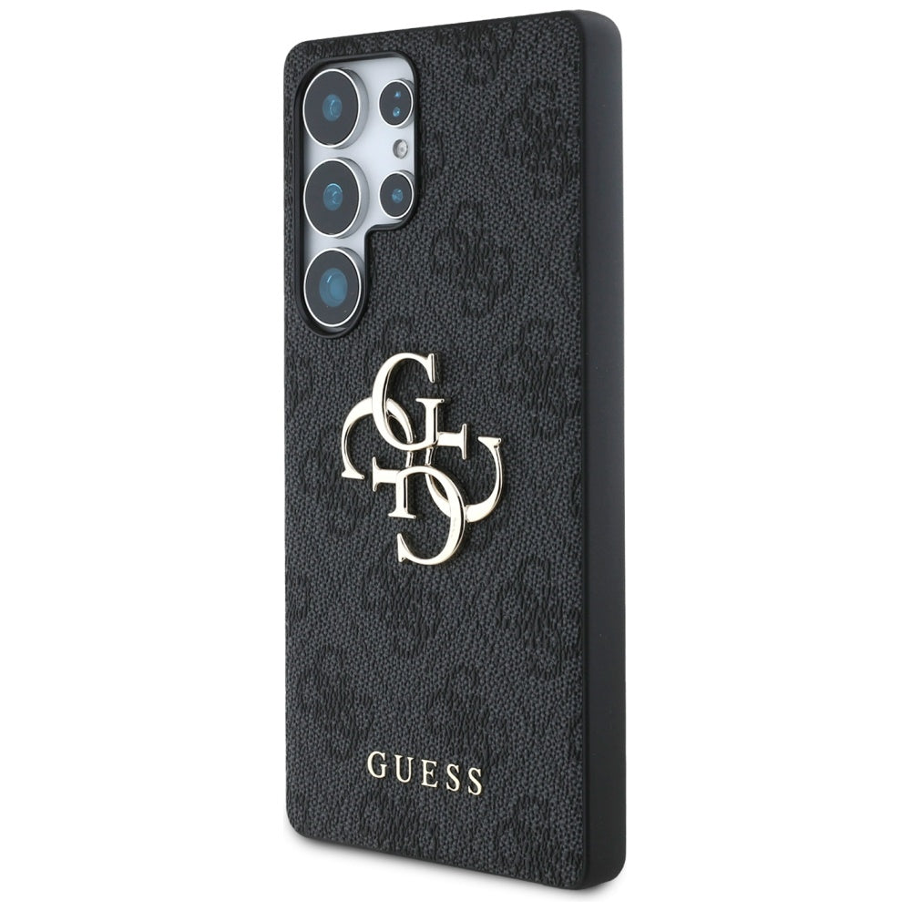 Case for Samsung Galaxy S25 Ultra S938, Guess, 4G Big Logo, Black