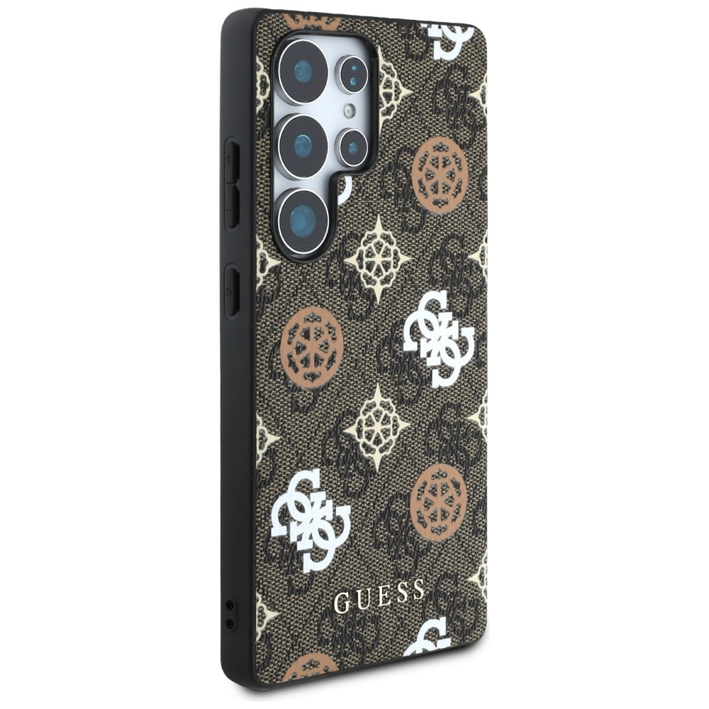 Tok Samsung Galaxy S25 Ultra S938-hoz, Guess, 4G Peony, Barna