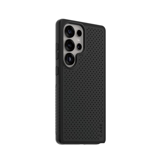 Tok Samsung Galaxy S25 Ultra S938-hoz, PanzerGlass, Care Feature Heat Beat, Fekete