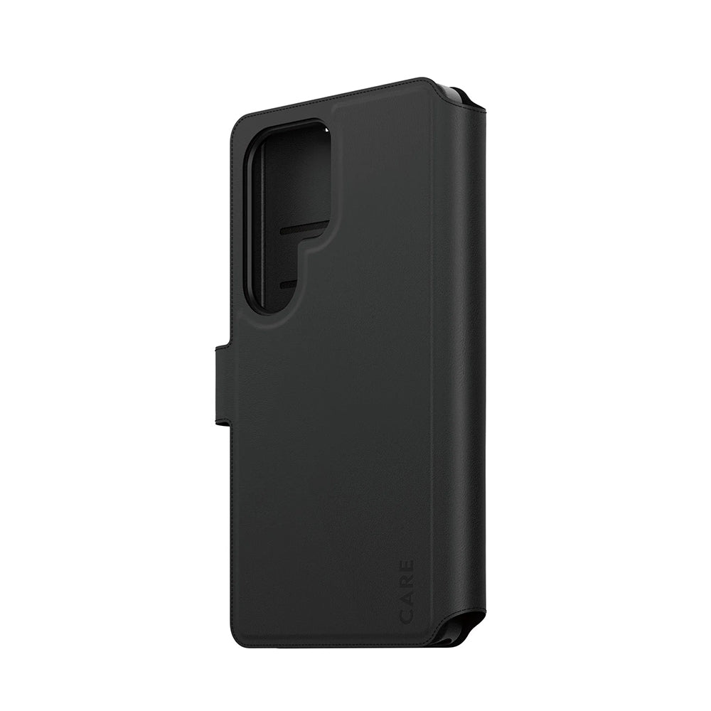 Tok Samsung Galaxy S25 Ultra S938-hez, PanzerGlass, Care Feature Tango Two-in-One, Fekete