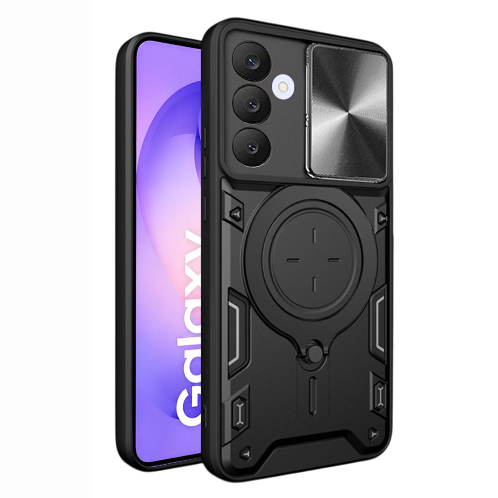 Tok Samsung Galaxy S26 FE S741 / S25 FE készülékhez, Techsuit, CamGuard Pro, Fekete