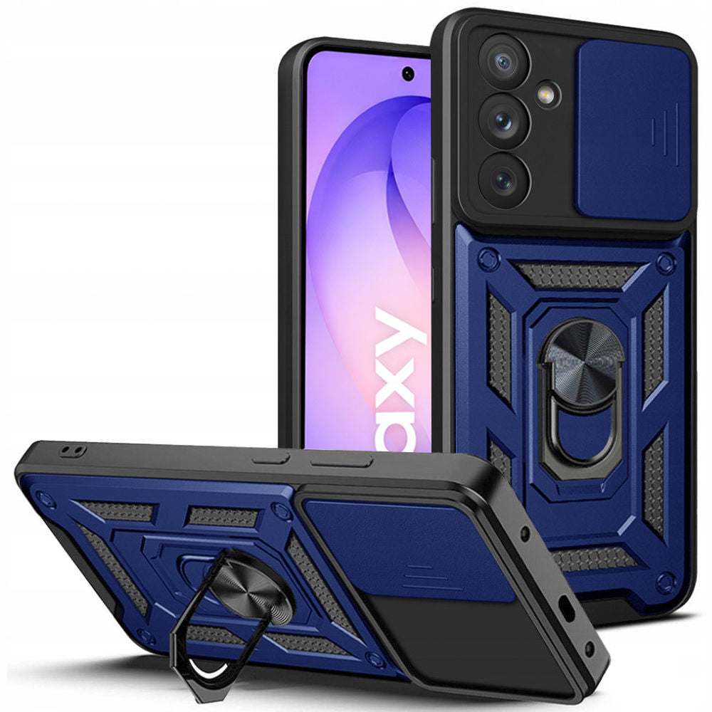 Tok Samsung Galaxy S26 FE S741 / S25 FE-hez, Techsuit, CamShield, Kék