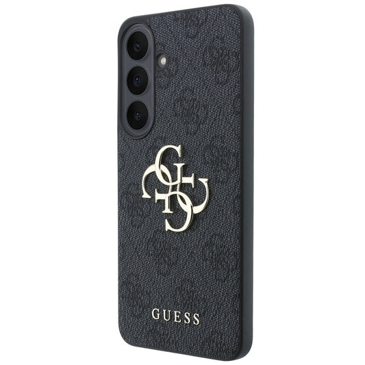 Tok Samsung Galaxy S26 FE S741-hez, Guess, 4G Fém Logó, Fekete