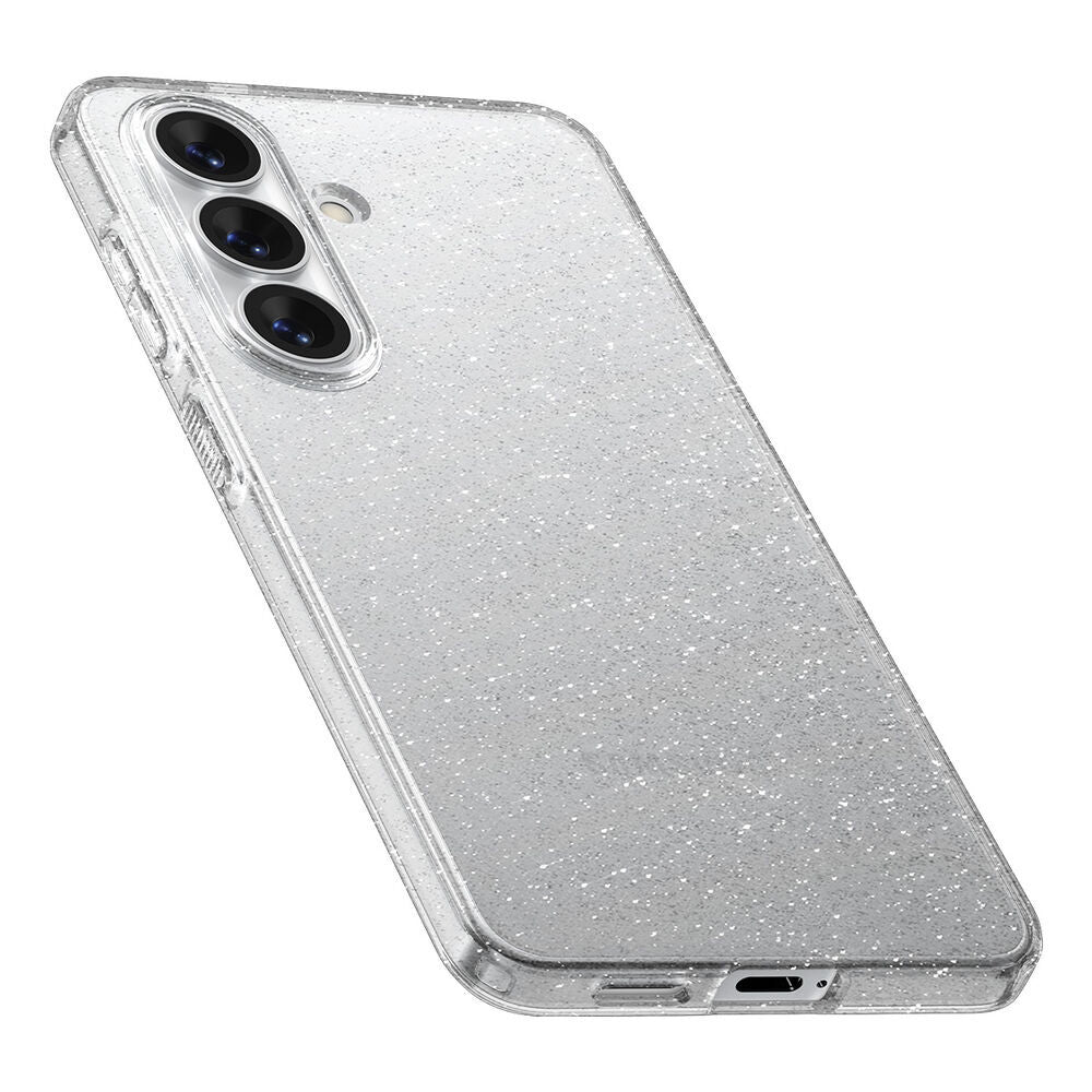 Tok Samsung Galaxy S26 Plus S947-hez, Spigen, Liquid Crystal Glitter, Átlátszó ACS10703