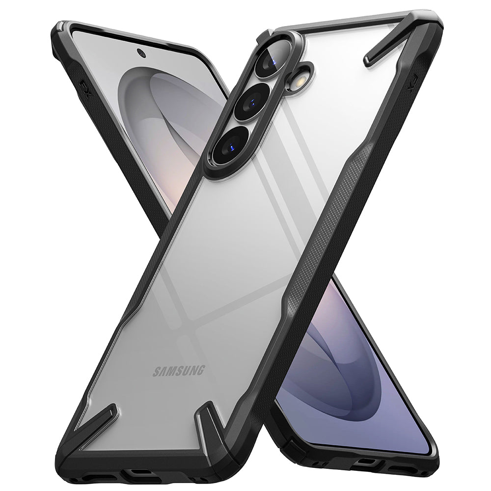 Tok Samsung Galaxy S26 S942-hez, Ringke, Fusion X, Fekete
