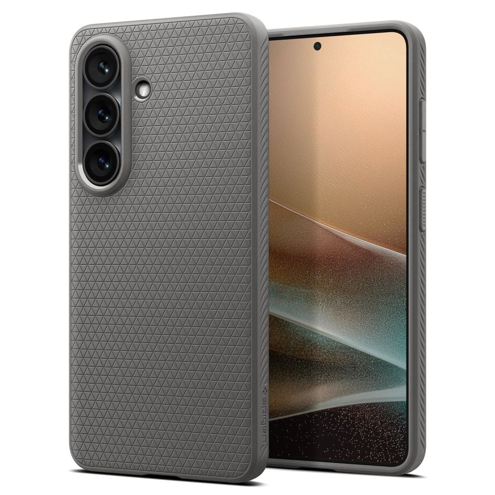 Tok Samsung Galaxy S26 S942-höz, Spigen, Liquid Air, Szürke ACS11217