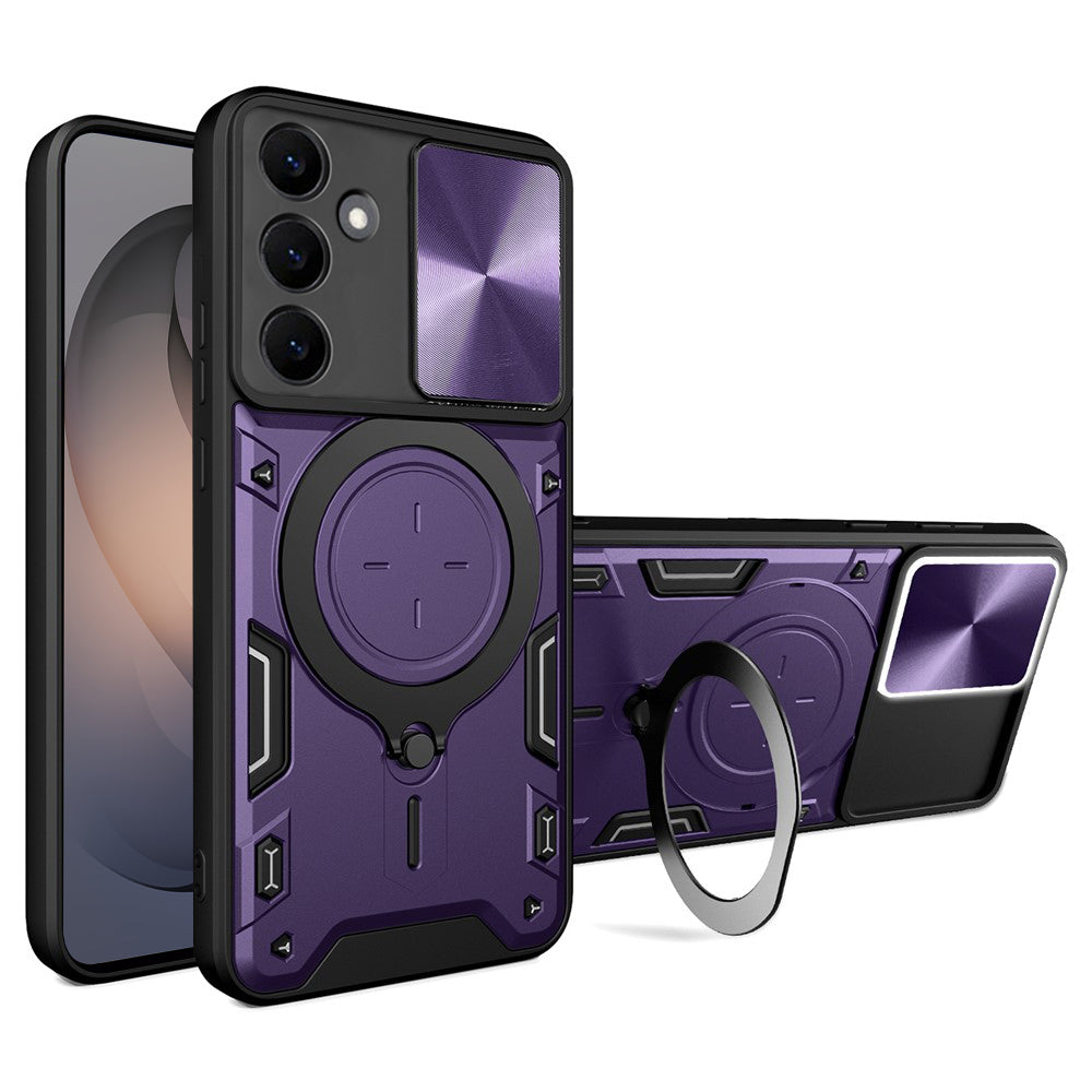 Tok Samsung Galaxy S26 S942-hez, Techsuit, CamGuard Pro, Lila