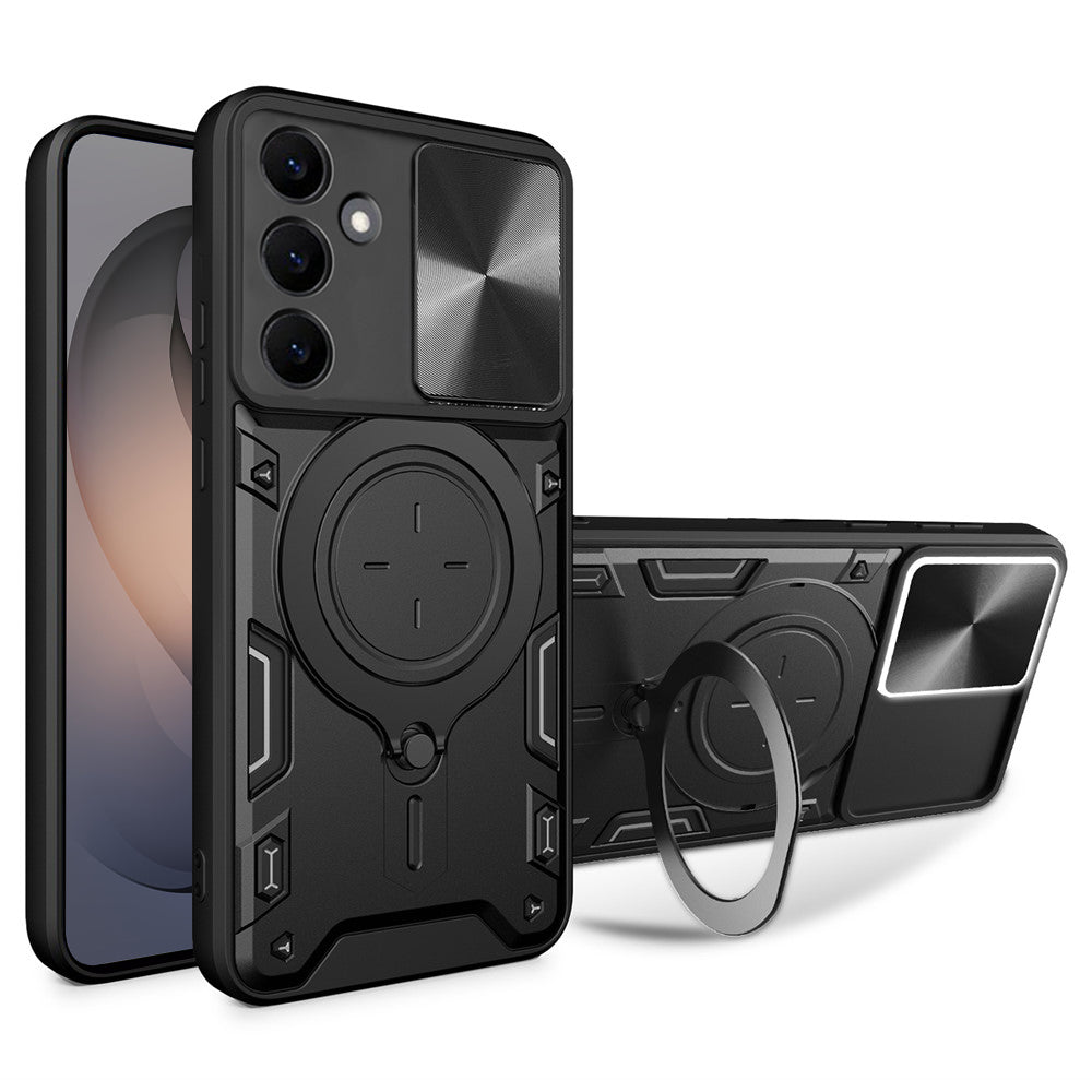 Tok Samsung Galaxy S26 S942-hez, Techsuit, CamGuard Pro, Fekete