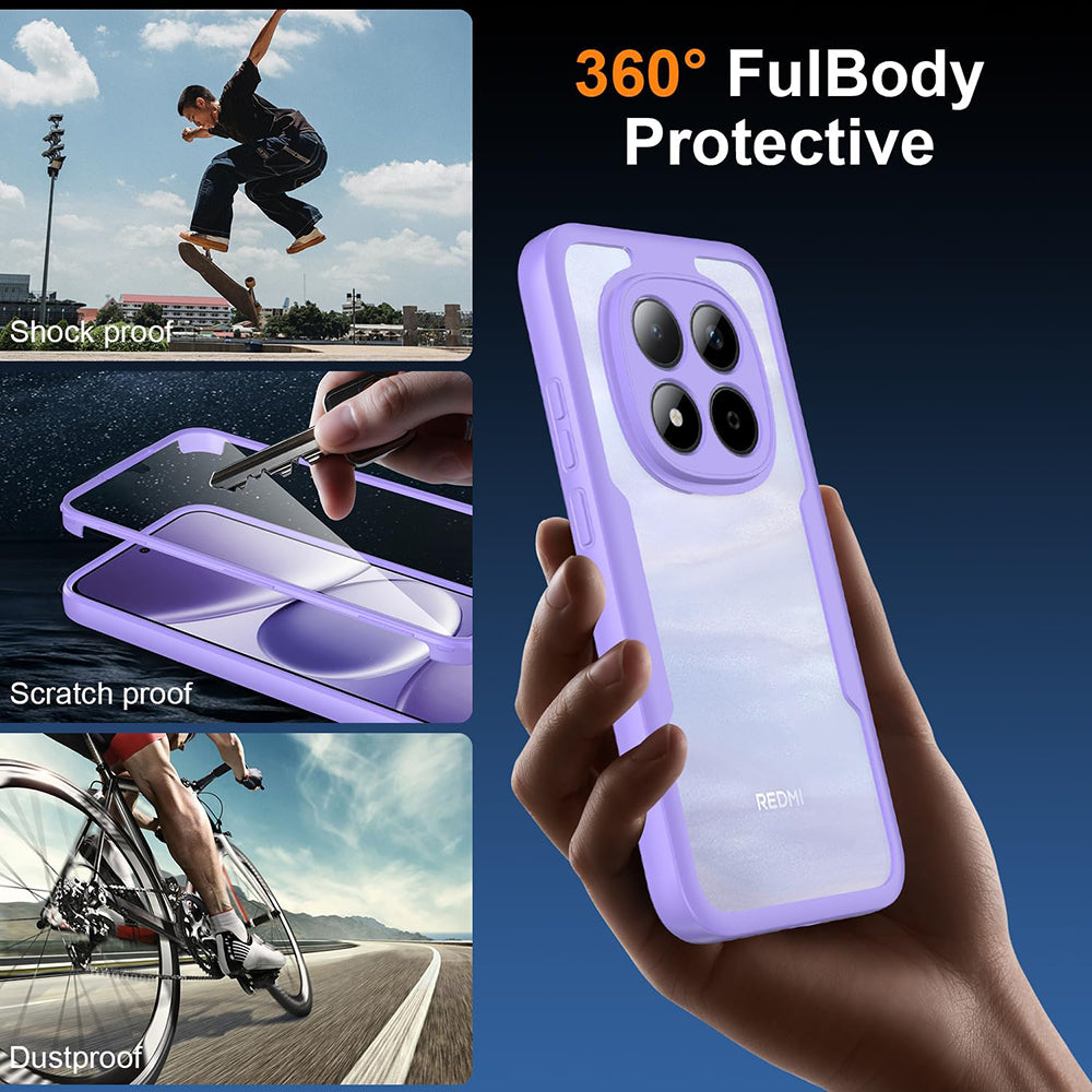 Case for Samsung Galaxy S26 S942, Techsuit, ColorVerse 360, Purple