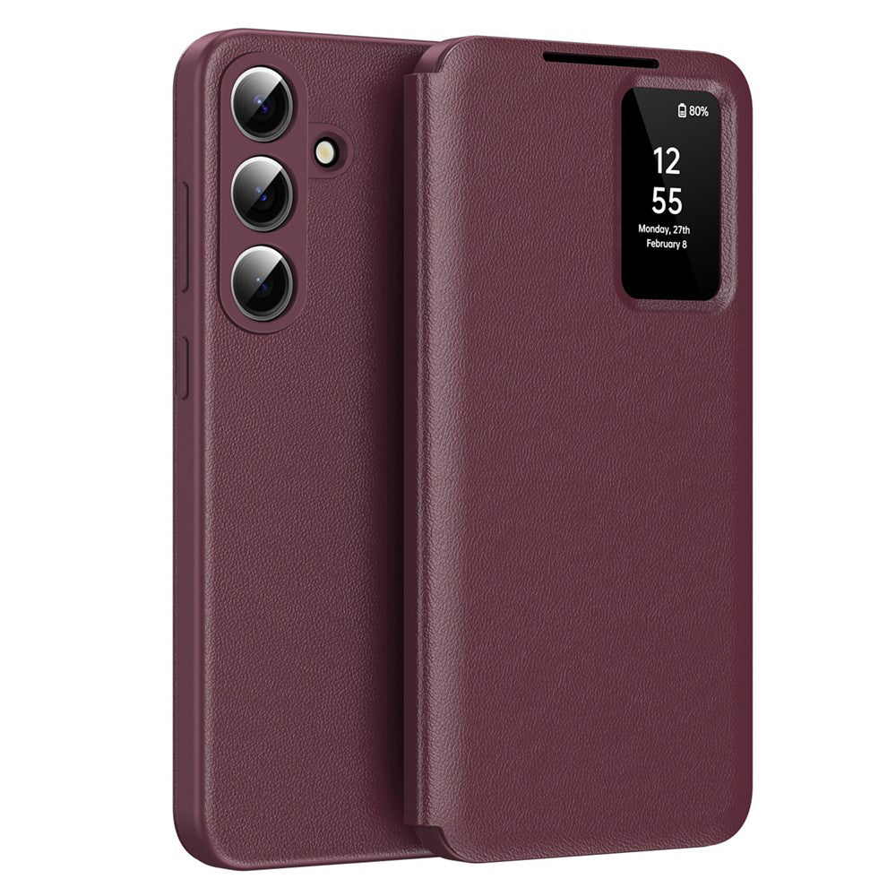 Tok Samsung Galaxy S26 S942-hez, Techsuit, SmartView, Piros