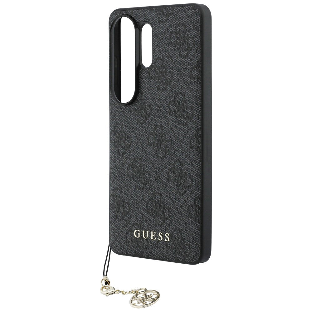 Tok Samsung Galaxy S26 Ultra S948-hoz, Guess, 4G Classic Logo Charm, Fekete
