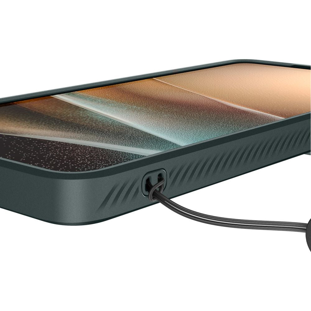 Tok Samsung Galaxy S26 Ultra S948-hoz, Spigen, Optik Armor, Zöld ACS10688