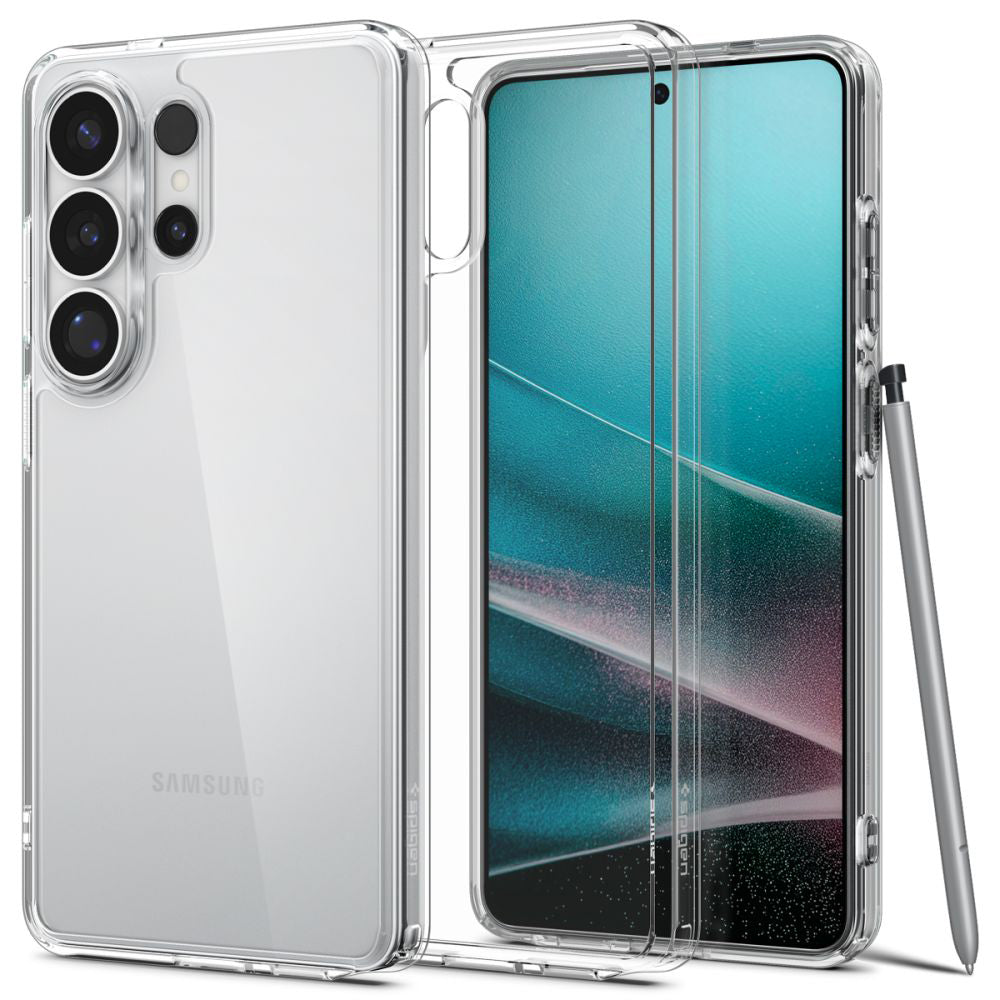 Tok Samsung Galaxy S26 Ultra S948-hoz, Spigen, Ultra Hybrid, Átlátszó ACS10677
