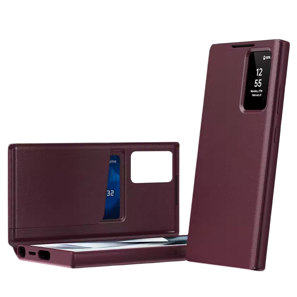 Tok Samsung Galaxy S26 Ultra S948-hoz, Techsuit, SmartView, Piros
