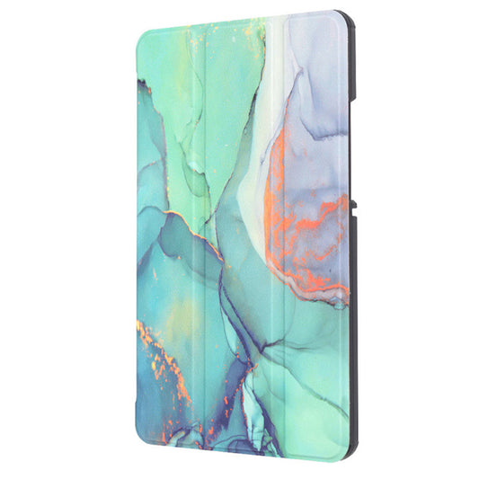 Tok Samsung Galaxy Tab A11+ / Tab A9+ készülékhez, Techsuit, FoldPro Green Time, Többszínű