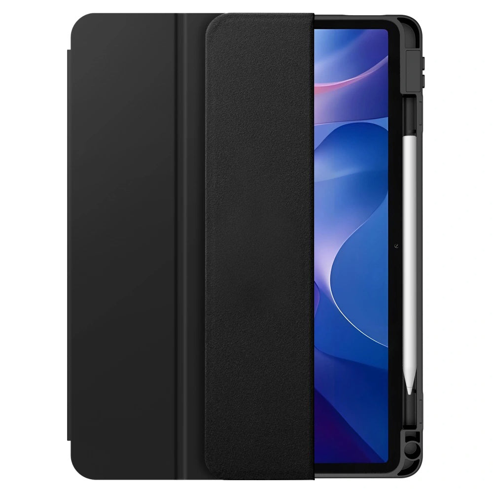 Tok Samsung Galaxy Tab A11 / Tab A9-hoz, Techsuit, Flex Trifold Új Modell, Szürke