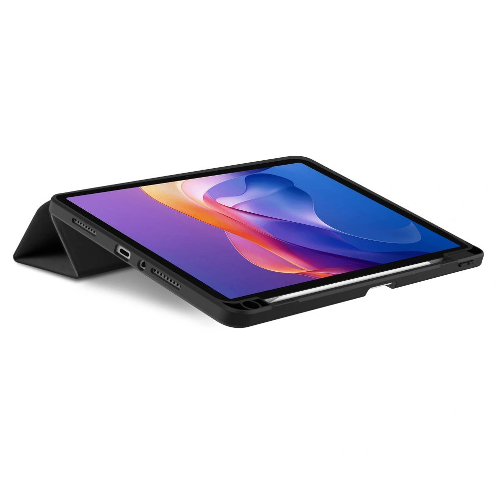 Tok Samsung Galaxy Tab A11 / Tab A9-hoz, Techsuit, Flex Trifold Új Modell, Lila