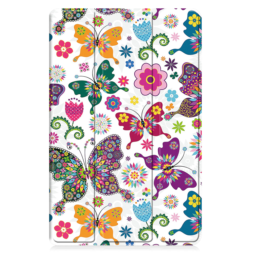 Tok Samsung Galaxy Tab A11 / Tab A9-hez, Techsuit, FoldPro Butterfly Új Modell, Többszínű