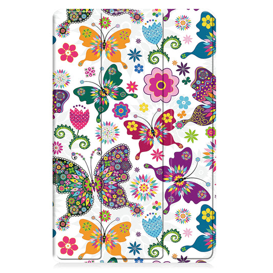 Tok Samsung Galaxy Tab A11 / Tab A9-hez, Techsuit, FoldPro Butterfly Új Modell, Többszínű