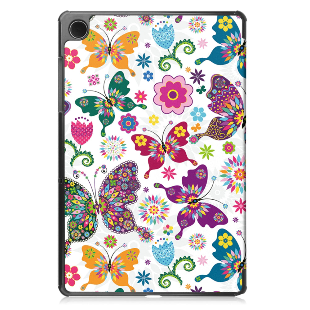Tok Samsung Galaxy Tab A11 / Tab A9-hez, Techsuit, FoldPro Butterfly Új Modell, Többszínű