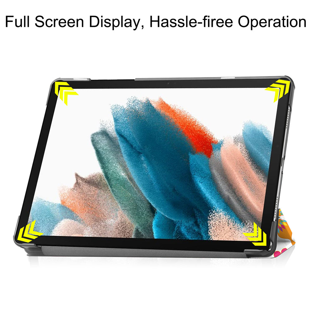 Tok Samsung Galaxy Tab A11 / Tab A9-hez, Techsuit, FoldPro Butterfly Új Modell, Többszínű