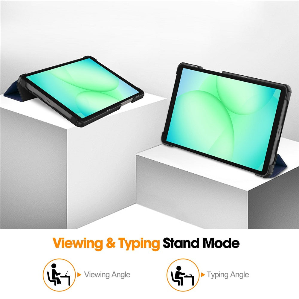 Tok Samsung Galaxy Tab A11 / Tab A9-hez, Techsuit, FoldPro Új Modell, Kék
